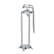 2-handle floor standing bath & shower mixer