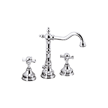 3-pc widespread lavatory faucet