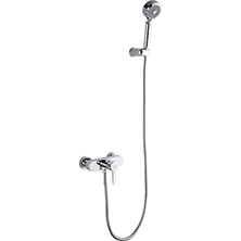 Single handle wall mounted shower mixer